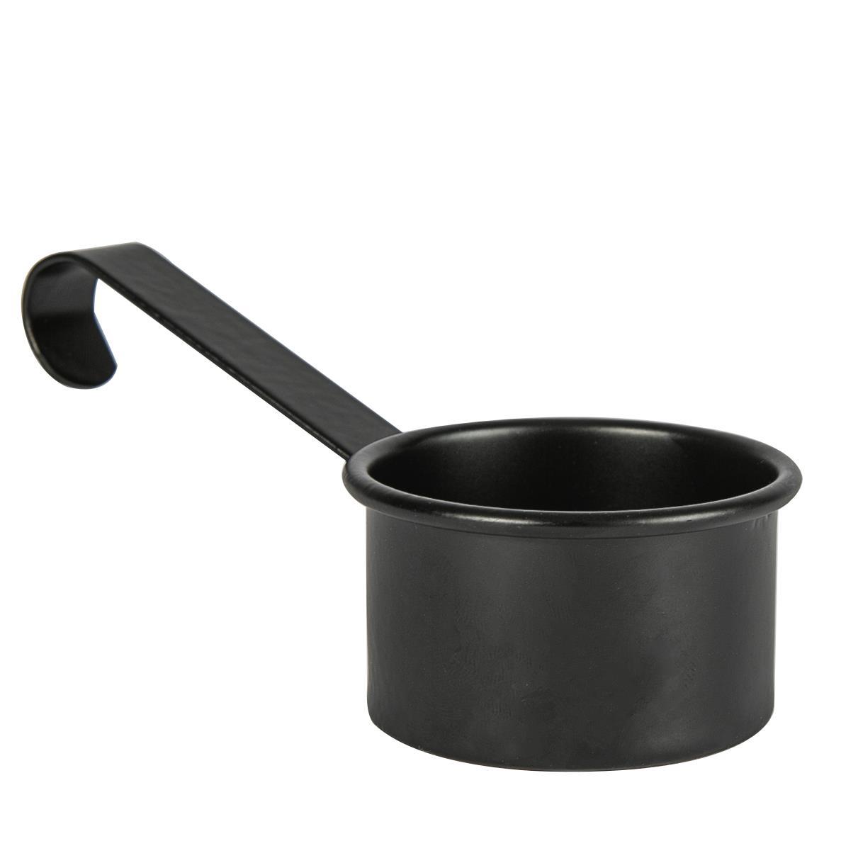 Vintage Metal Washing Powder Storage Tin - Black