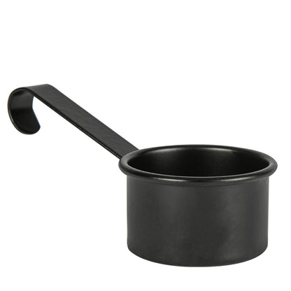Vintage Metal Washing Powder Storage Tin - Black