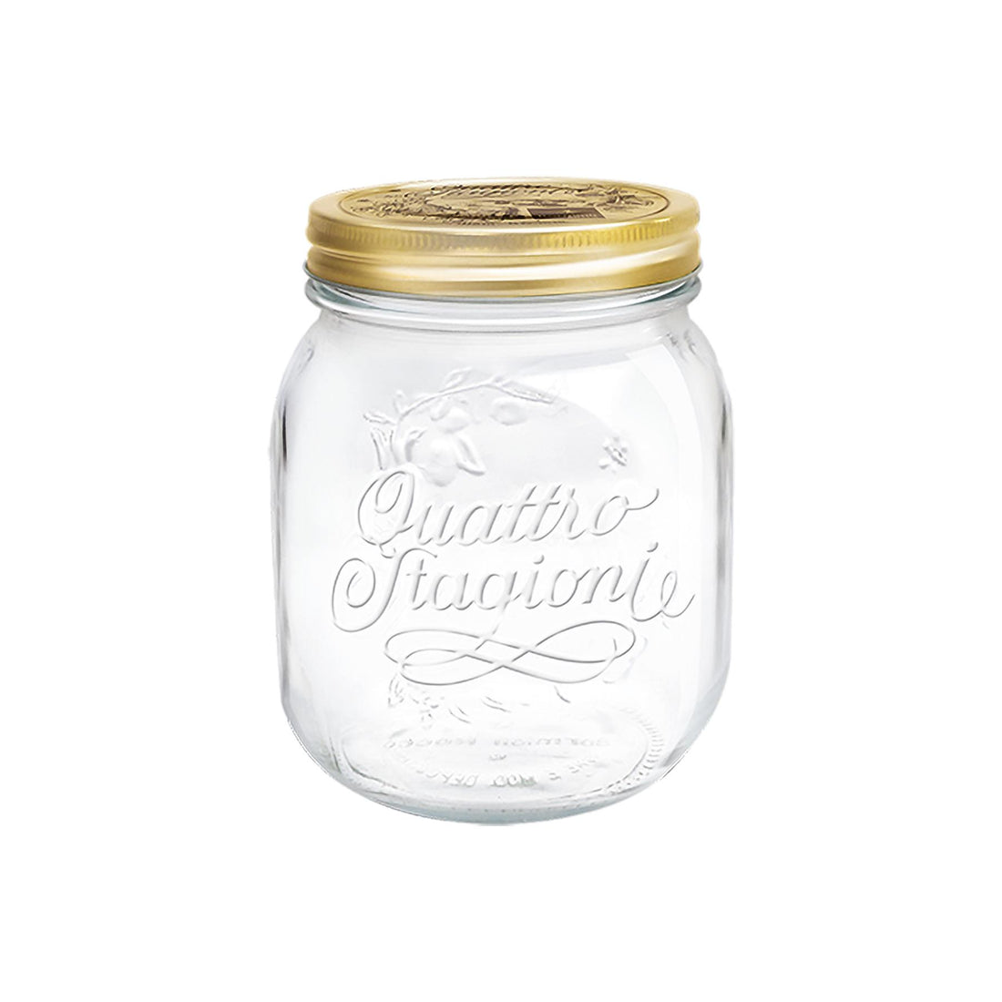 Quattro Stagioni Glass Storage Jar - 700ml