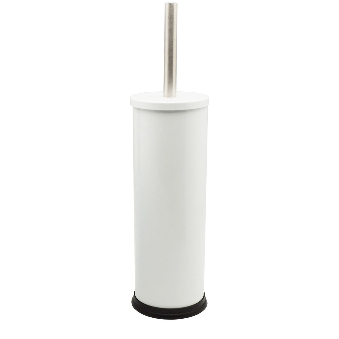 Harbour Housewares Bathroom Toilet Brush &amp; Holder Set - White