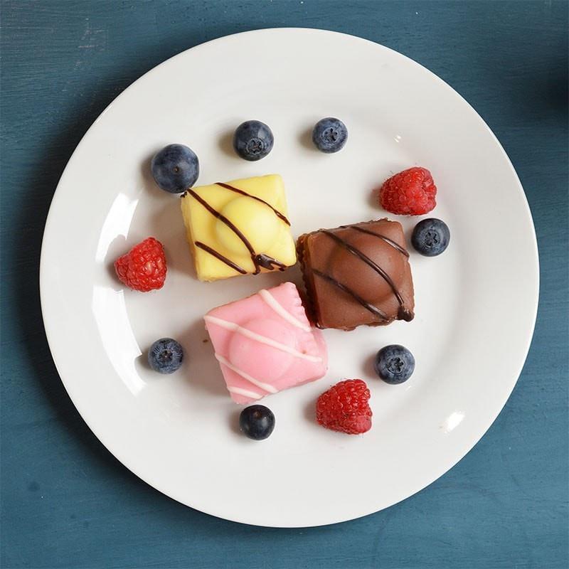 Argon Tableware Classic Rimmed Desert Plate - 7.5"