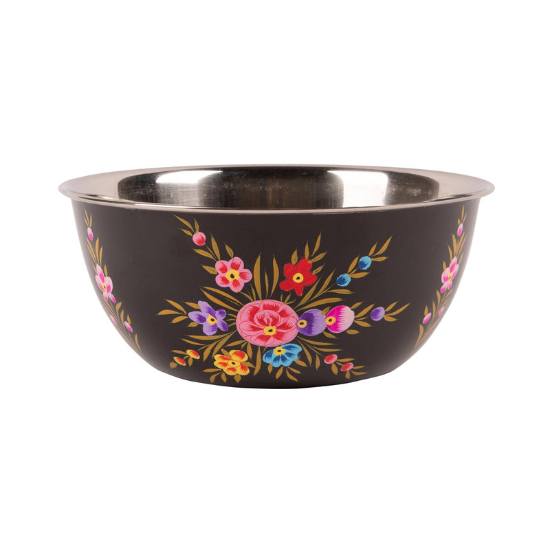 Pansy 21.5cm Stainless Steel Picnic Bowl - By BillyCan