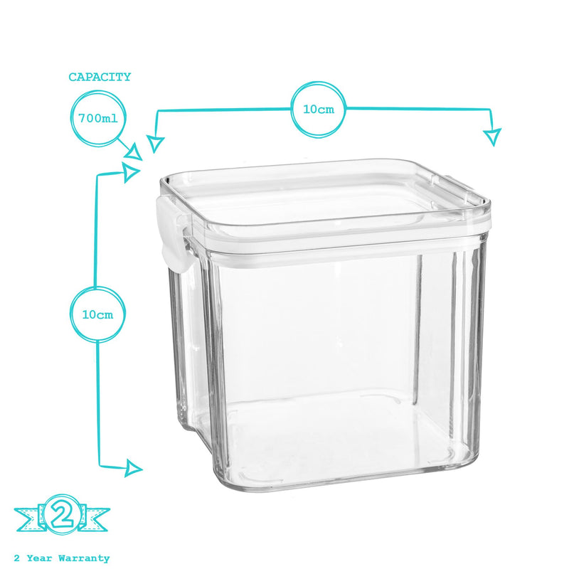 Argon Tableware Plastic Food Storage Container - 700ml