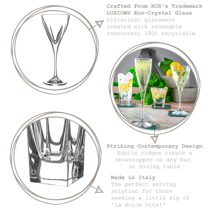 RCR Crystal Fusion Whisky Glass - 270ml