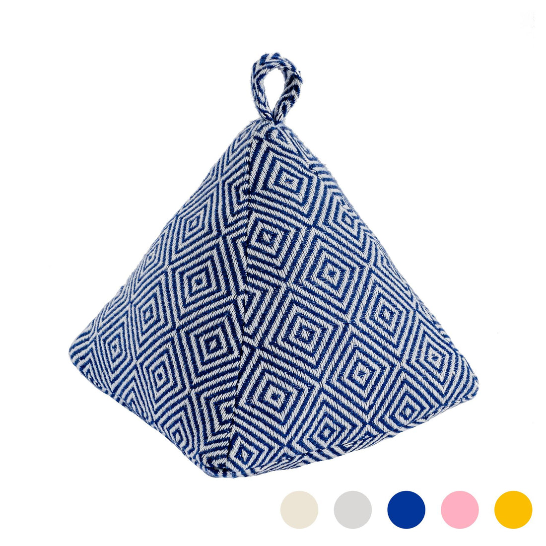 Nicola Spring Decorative Door Stop - Blue - 20cm