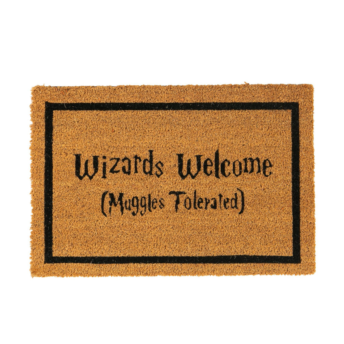 Nicola Spring Non-Slip Halloween Door Mats Pack of 2 - 60 x 40cm - Wizards Welcome
