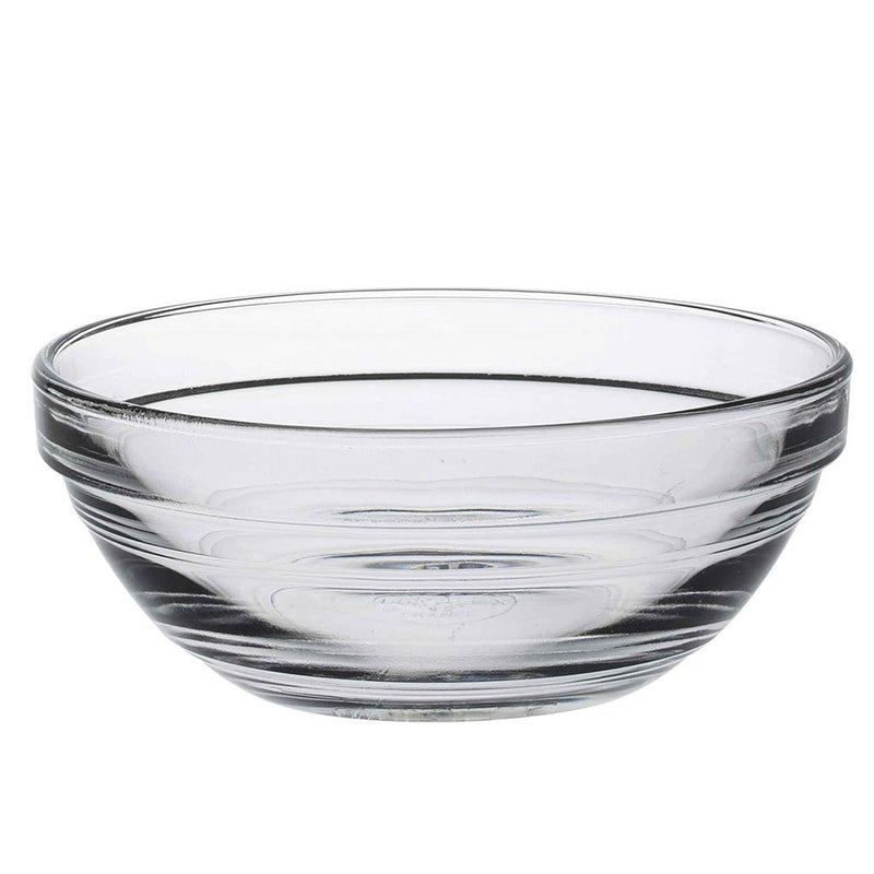 Duralex Lys Clear Stacking Glass Food Bowl - 105mm