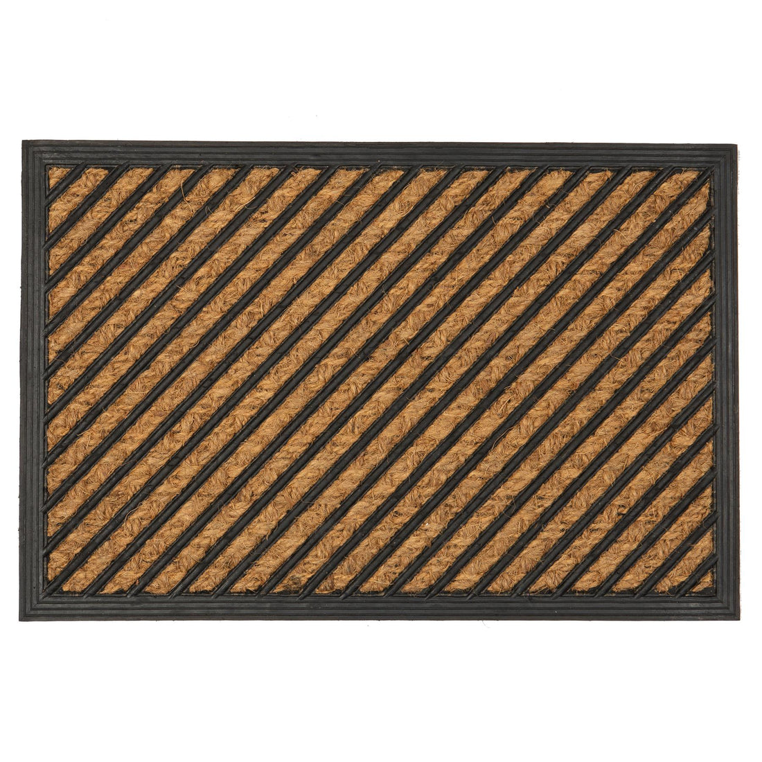 Nicola Spring Heavy Duty Door Mat - 60 x 40cm - Diagonal