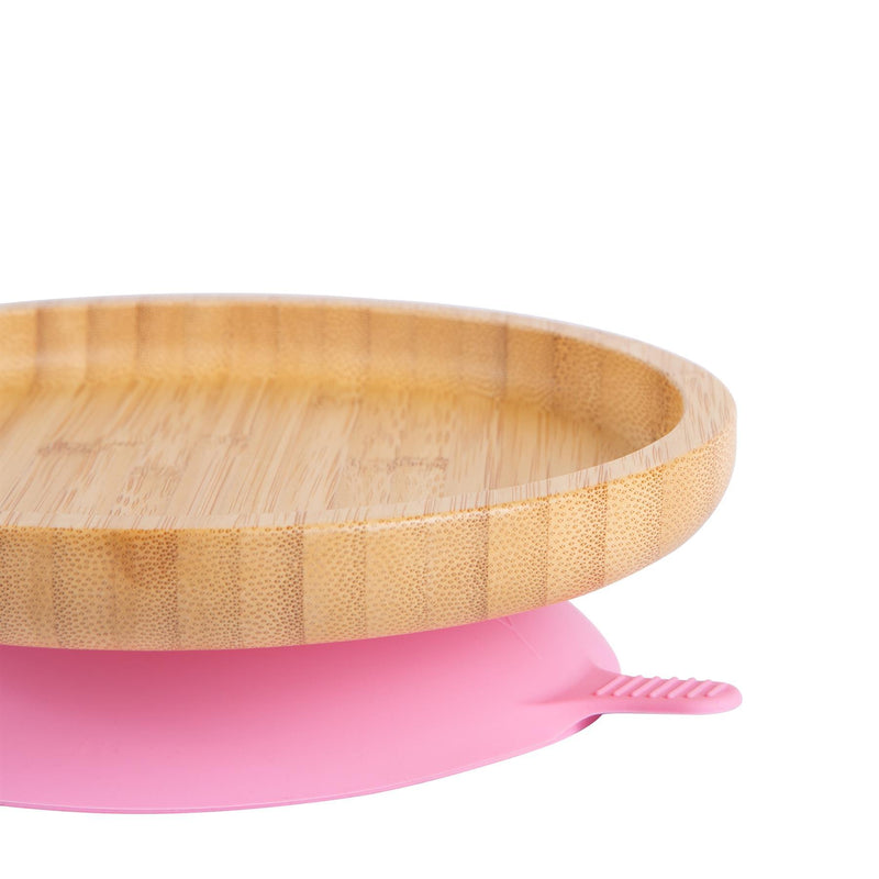 Tiny Dining Children's Bamboo Suction Round Plate