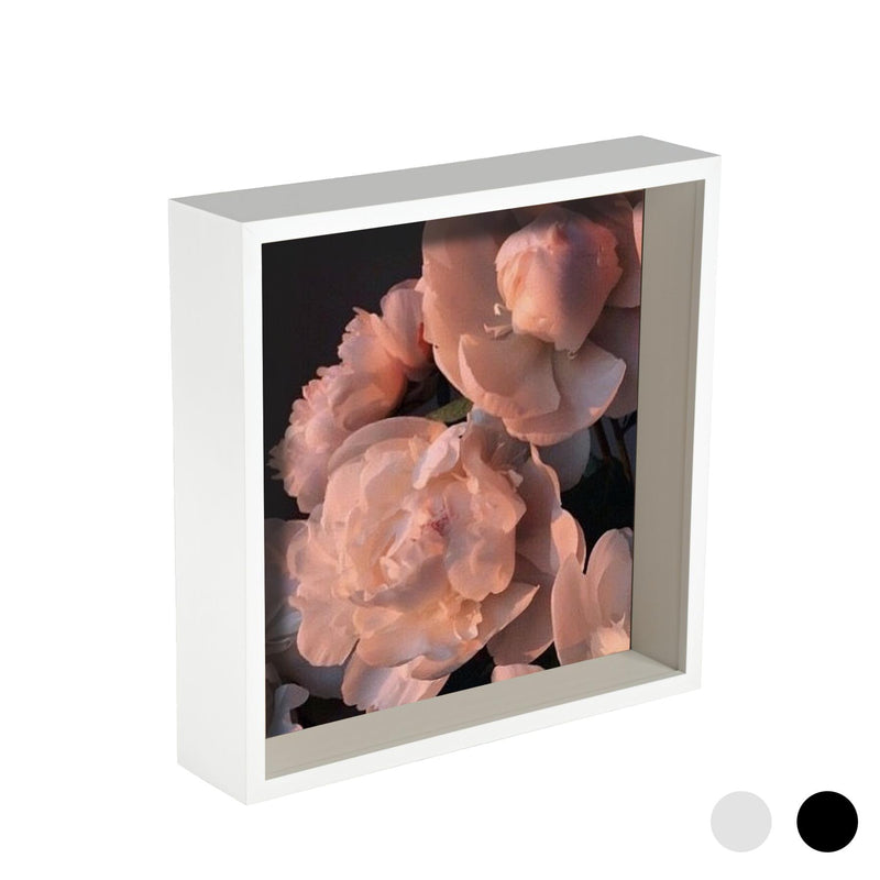 Nicola Spring Deep Box Photo Frame - 10 x 10 - White