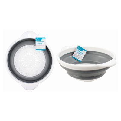 Grey Collapsible Colander - By Ashley