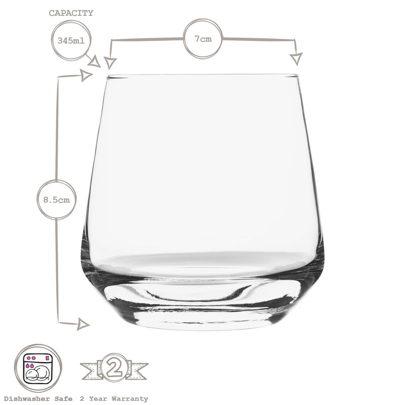 345ml Lal Whiskey Glass - By LAV