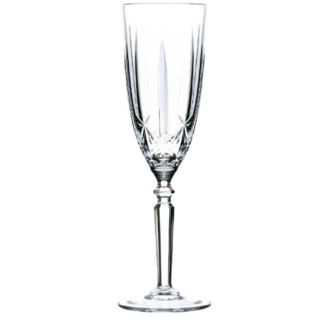 RCR Crystal Orchestra Cut Glass Champagne Flute - 200ml