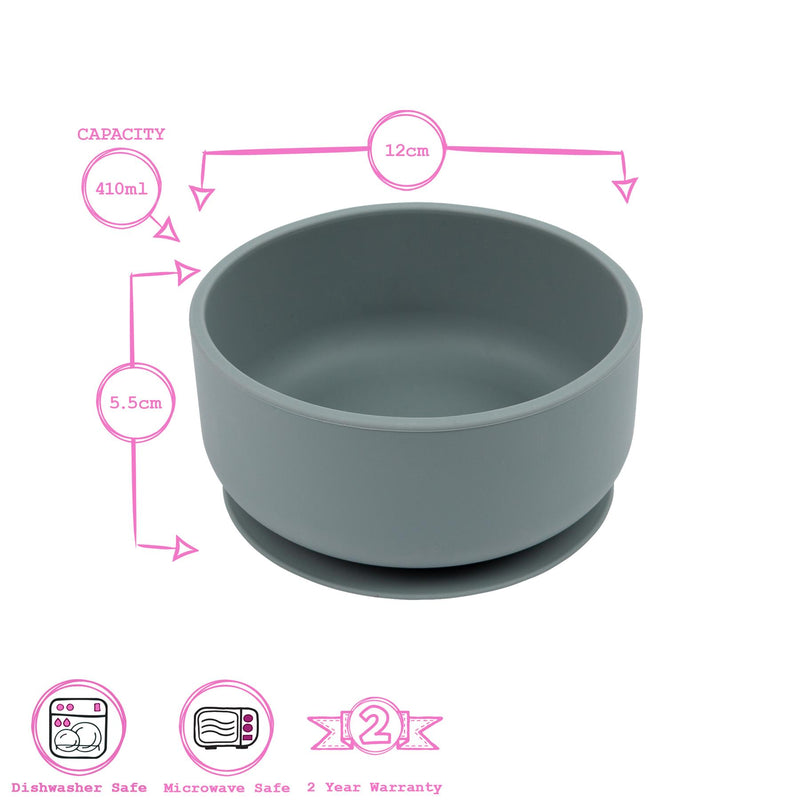 Baby Silicone Suction Bowl - By Tiny Dining