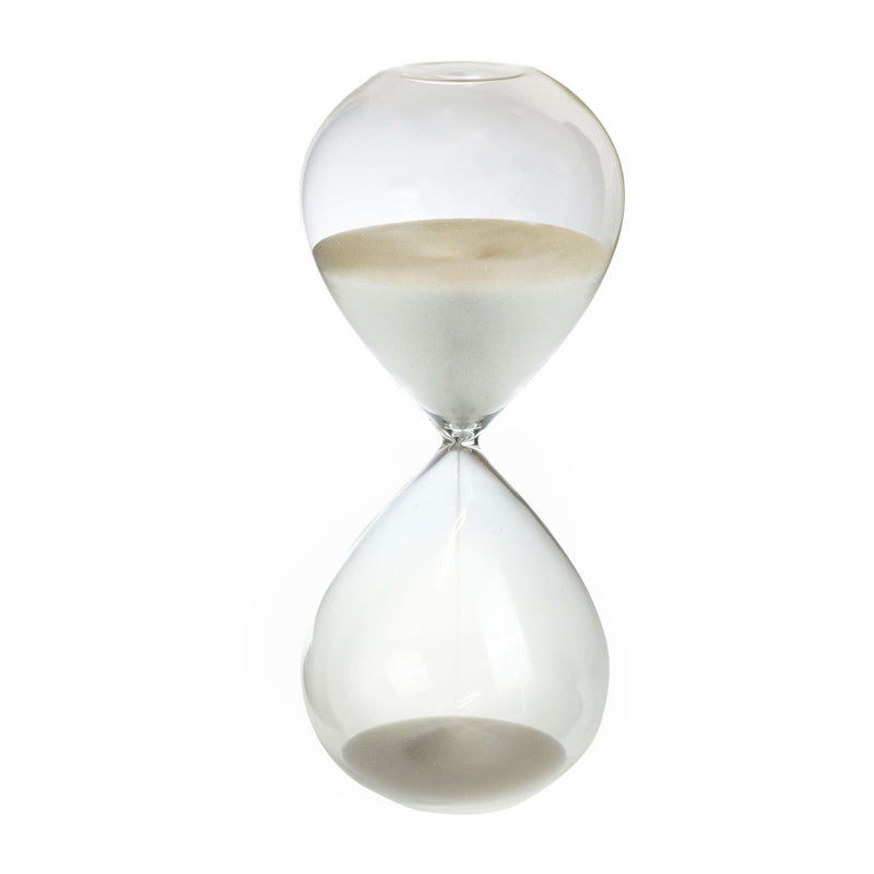 Nicola Spring Hourglass Kitchen Sand Timer - 60 minutes