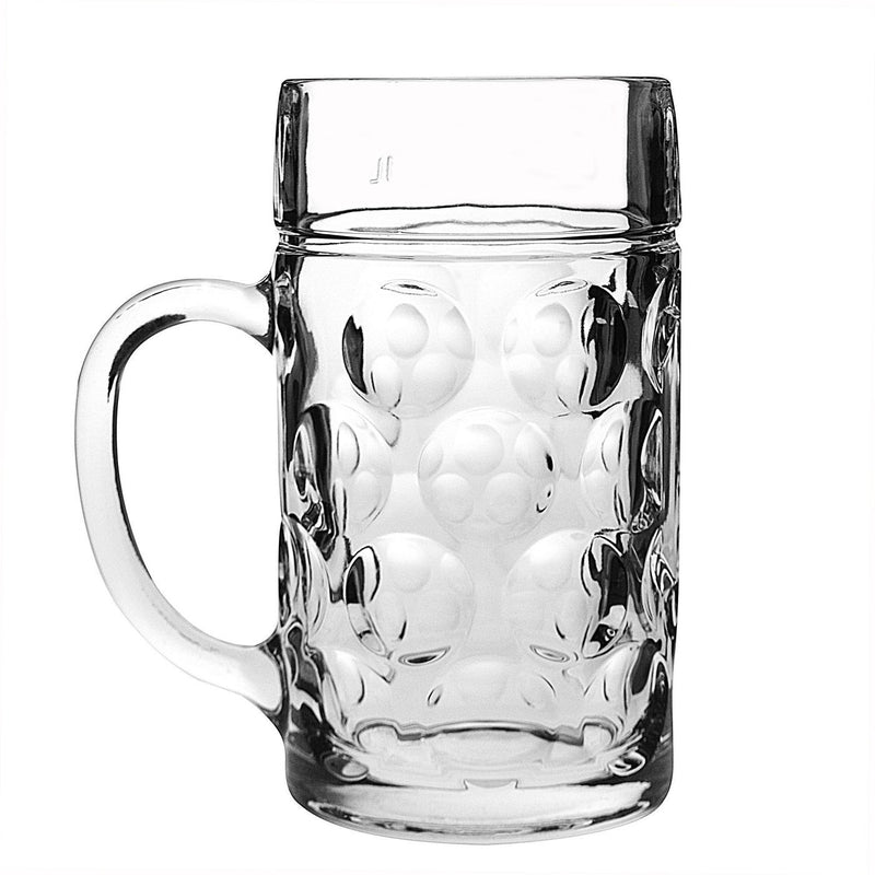 Rink Drink German Stein Beer Glass - 2 Pints